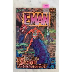"E-MAN: The Slug that Ate Barrentown" Comic Book